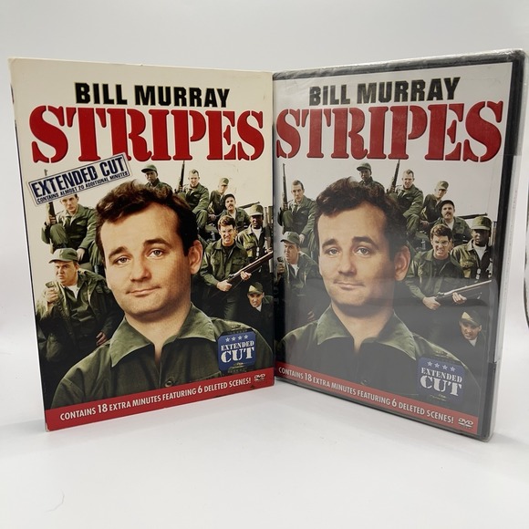 Other - Stripes New DVD Expanded Version Subtitled Widescreen With Slipcover Bill Murray